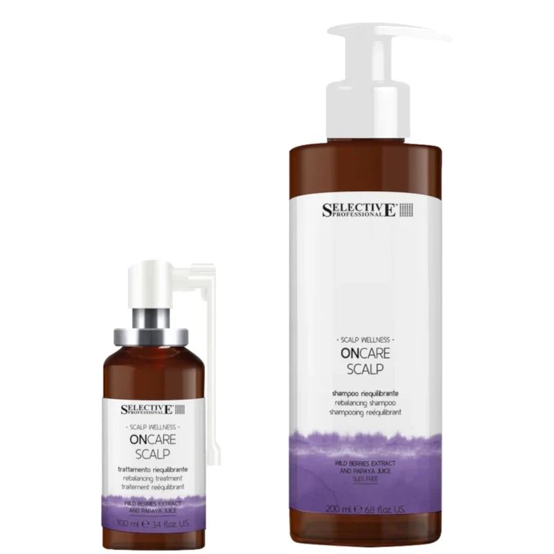 Selective Professional ONCARE Scalp Rebalancing Shampoo und Treatment 200ml + 100ml