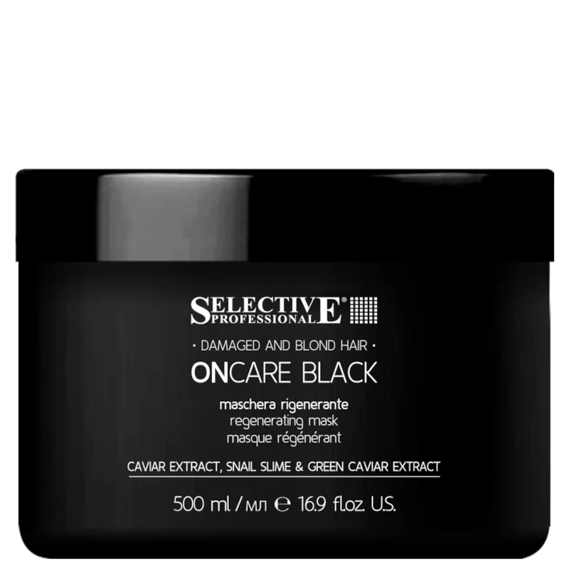 Selective Professional ONCARE Black regenerierende Maske 500ml