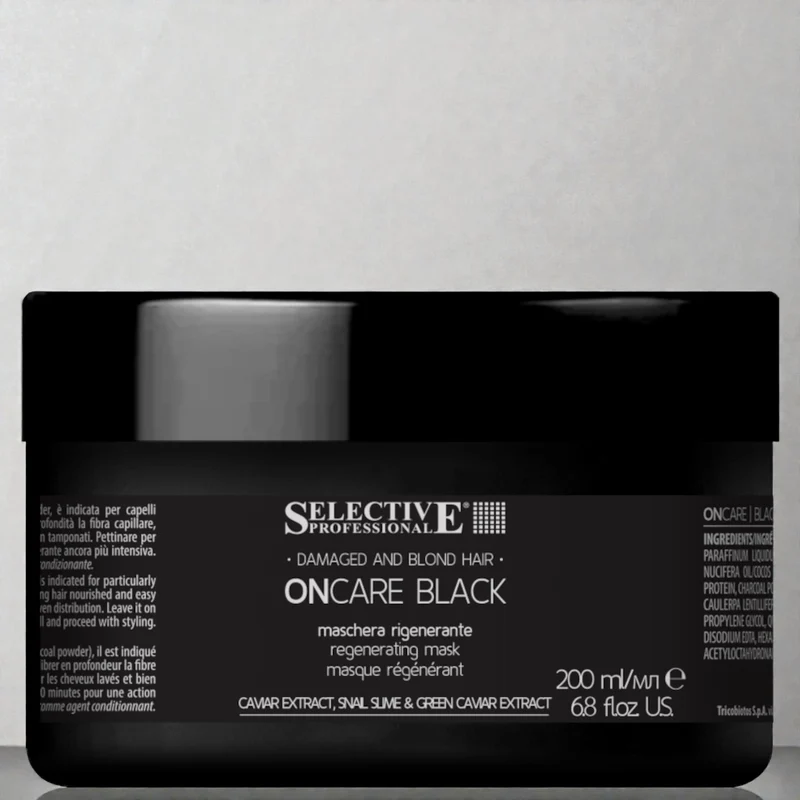 Selective Professional ONCARE Black regenerierende Maske 200ml