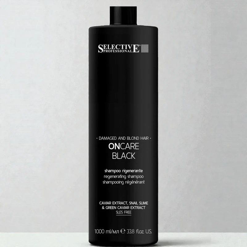 Selective Professional ONCARE Black regenerierendes Shampoo 1000ml