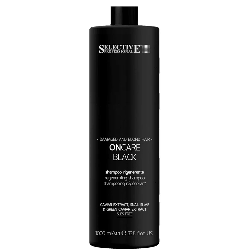 Selective Professional ONCARE Black regenerierendes Shampoo 1000ml