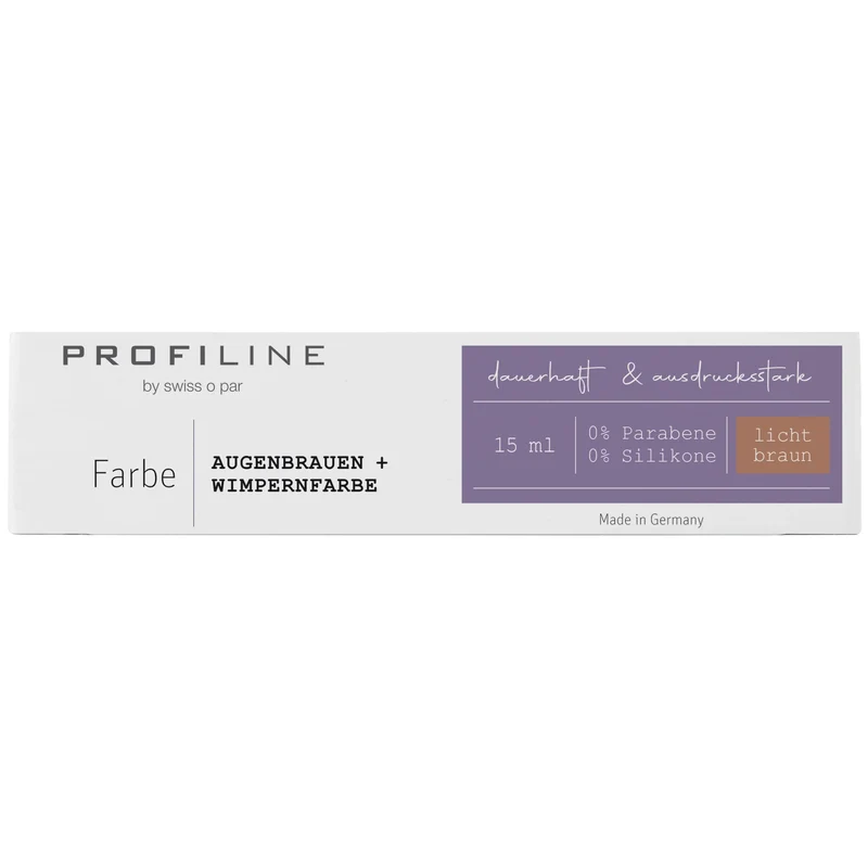ProfiLine by swiss o par Wimpernfarbe lichtbraun 15ml