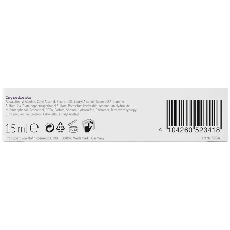 ProfiLine by swiss o par Wimpernfarbe blauschwarz 15ml