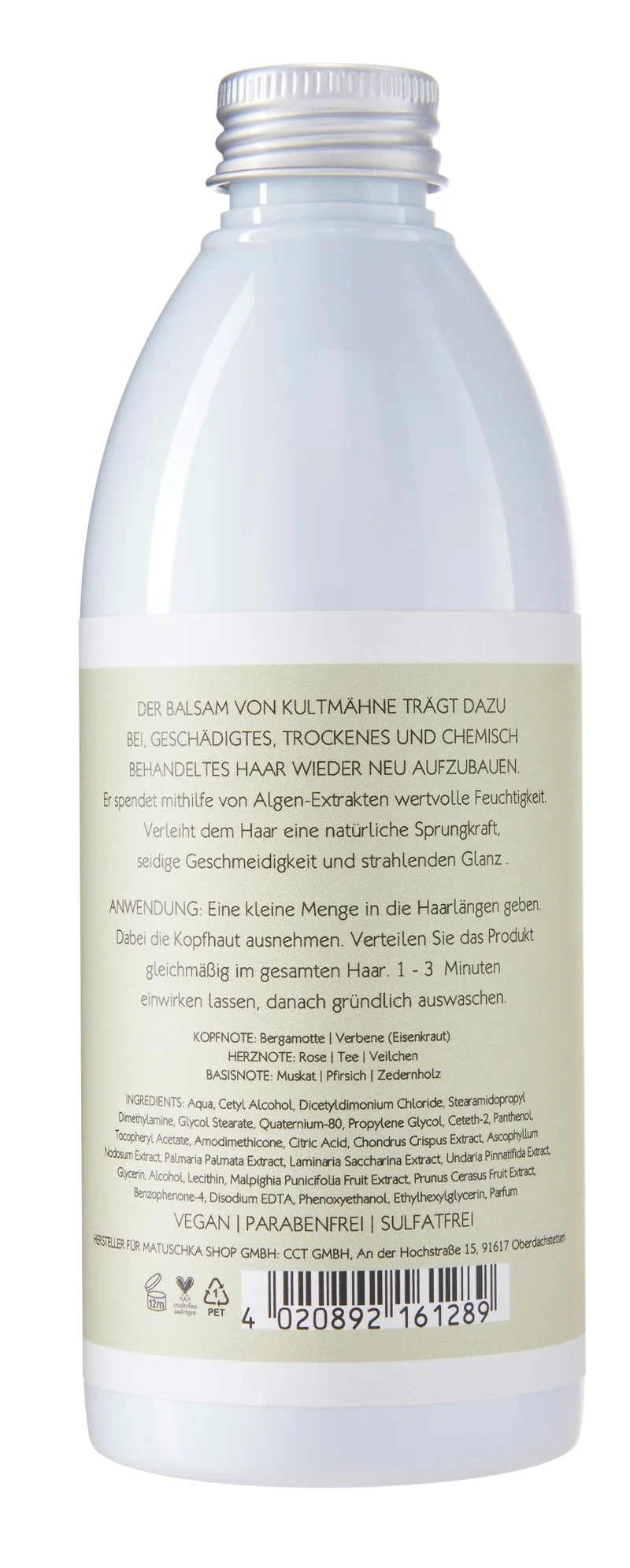 Kultmähne Balsam 250 ml + Dosierpumpe