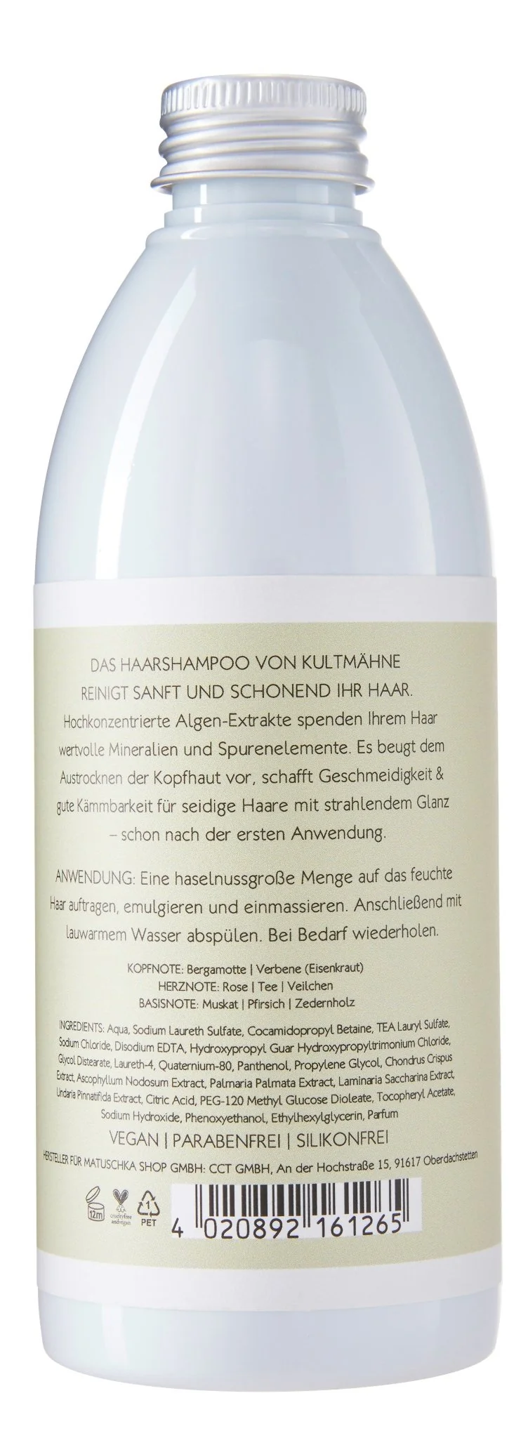 Kultmähne Shampoo 250 ml + Dosierpumpe