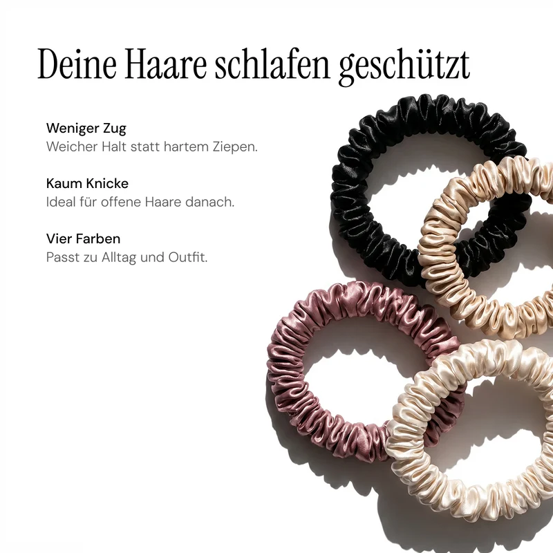 Doyoo SkinnySilk Scrunchies