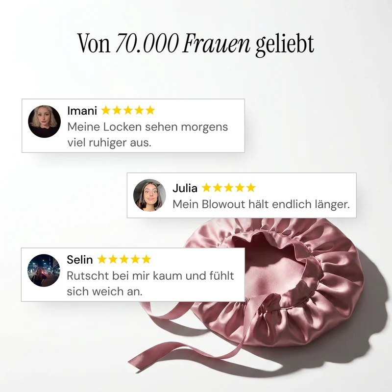 Doyoo SilkBonnet - Seidenhaube zum Schlafen
