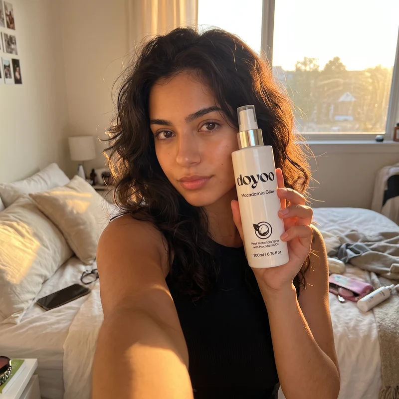 Hitzespray Macadamia Glow - Original Doyoo™ Premium