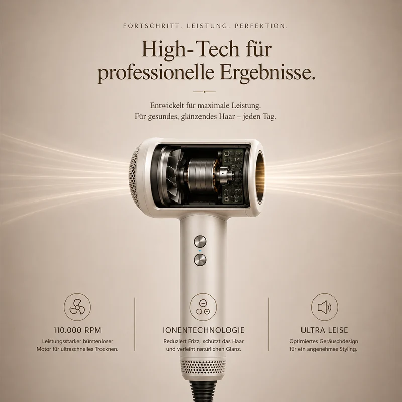 Doyoo™ AirPro 5in1 – Hochleistungsföhn