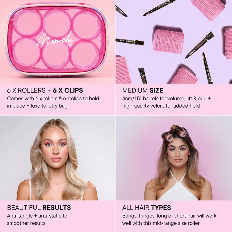 Velcro Roller Kit + Clips