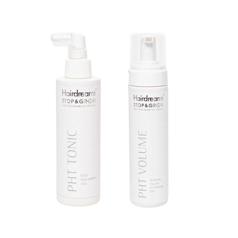 Hairdreams Stop & Grow Set pht Tonic + pht Volumeup Shampoo Mousse 200 ml