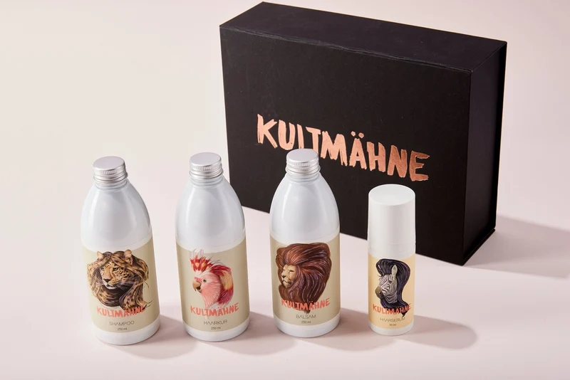 Kultmähne Geschenkset mit 4 Produkte + Broschüre