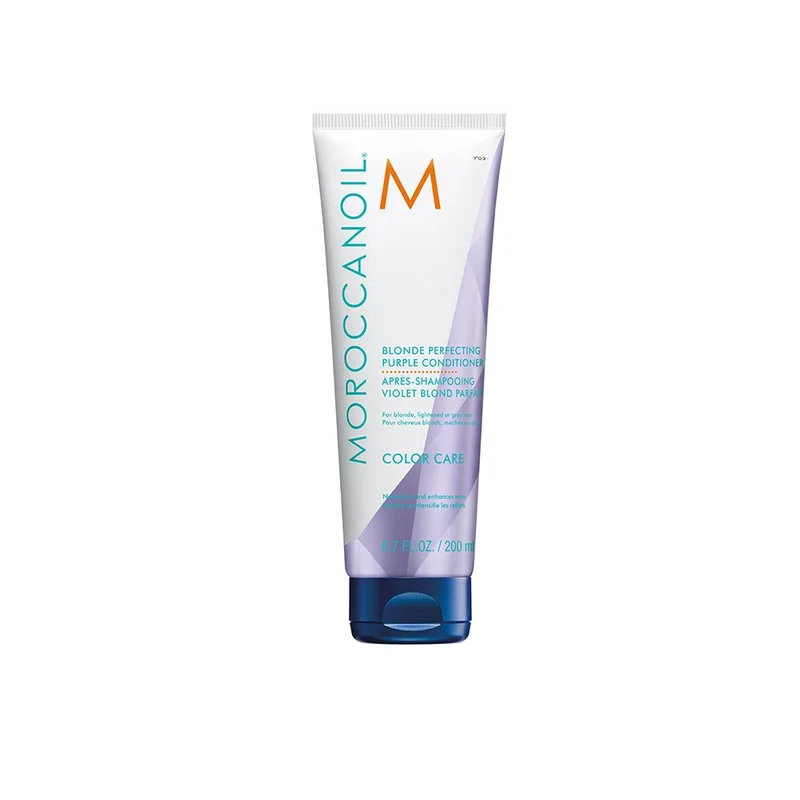 Moroccanoil Blonde Perfecting Purple Conditioner – Anti-Gelbstich Pflege 200 ml