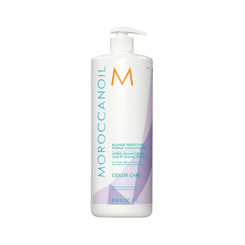 Moroccanoil Blonde Perfecting Purple Conditioner – Anti-Gelbstich Pflege 200 ml