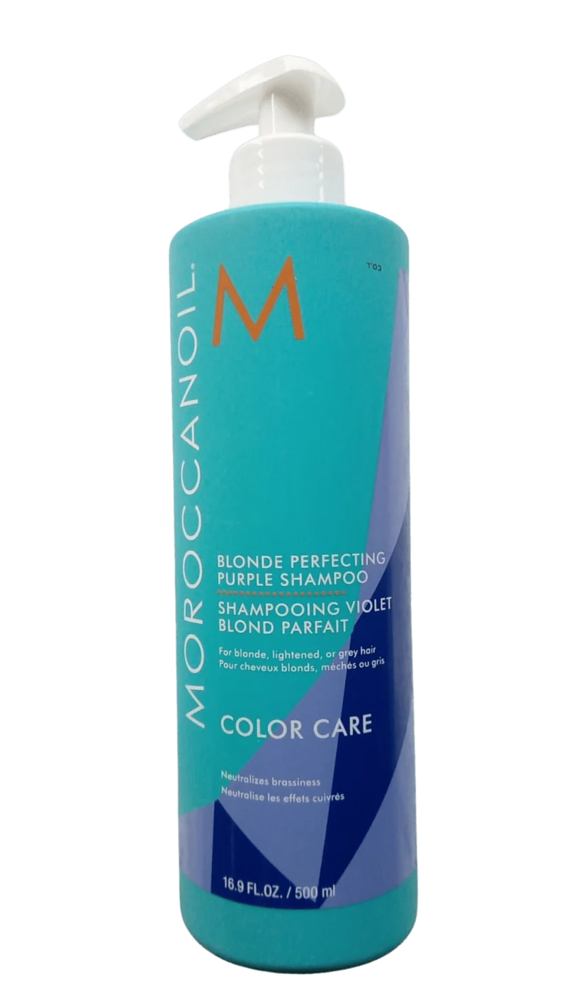 Moroccanoil Blonde Perfecting Purple Shampoo – Kühle Leuchtkraft für blondes & graues Haar