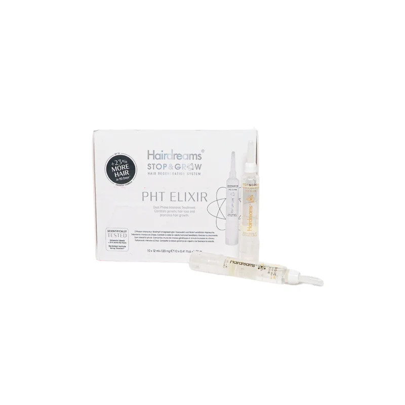 Hairdreams Stop & Grow pht elixir 10x12ml , PHT-Intensivkur gegen Haarausfall