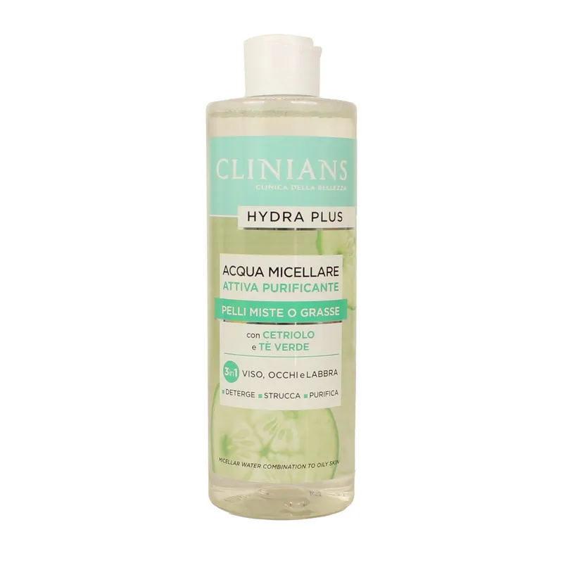 CLINIANS HYDRA PLUS ACQUA MICELLARE PURIFICANTE 400 ML