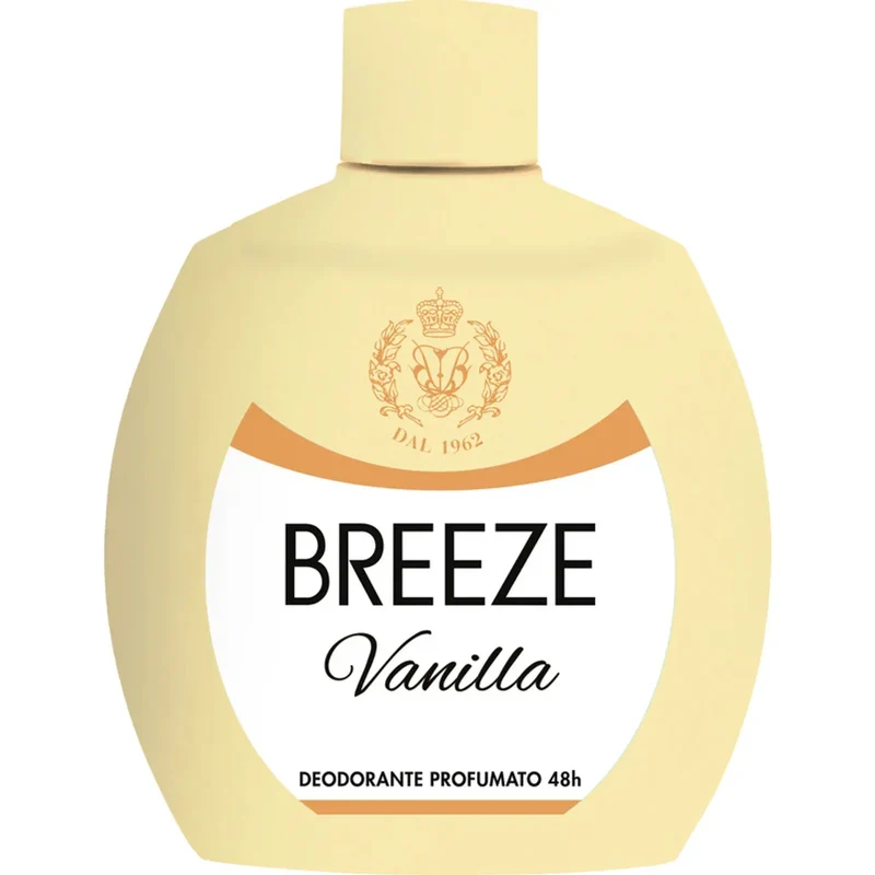 BREEZE VANILLA DEODORANTE SQUIZZ NO GAS 100 ML