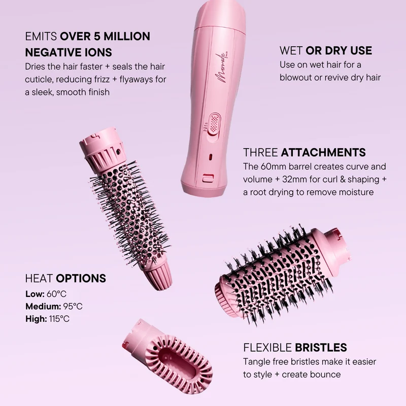 Interchangeable Blow Dry Brush