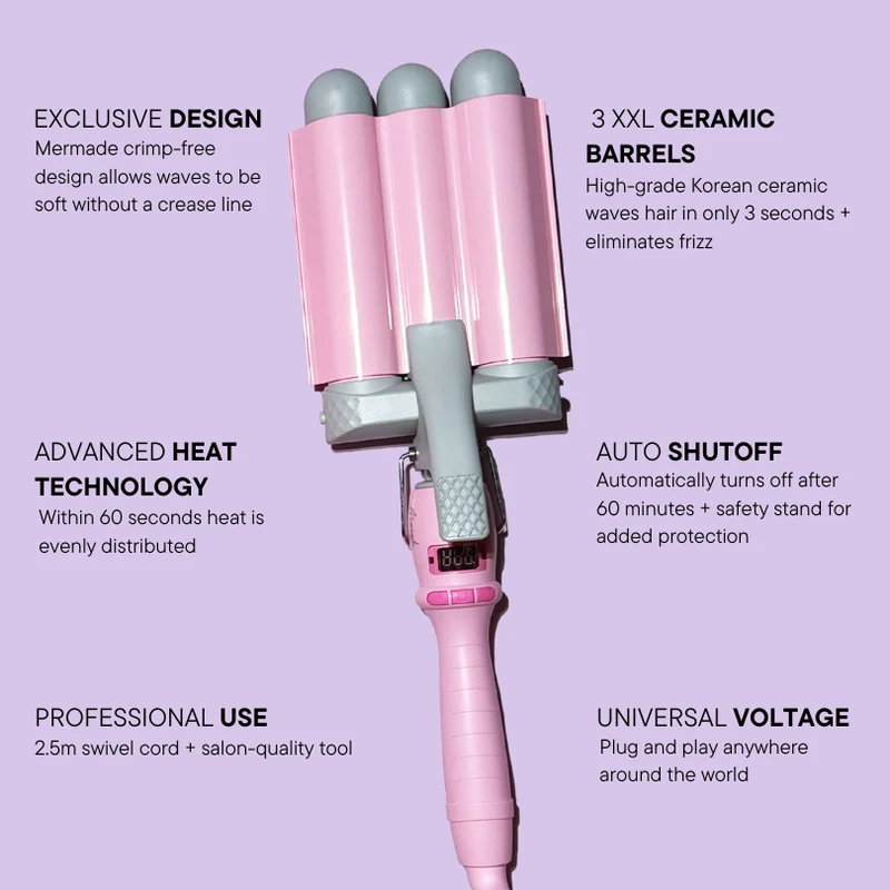 32mm Original Pro Waver - Pink