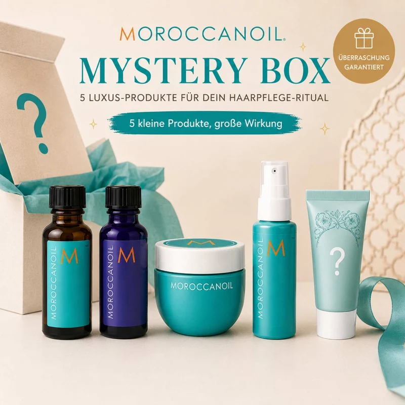 Moroccanoil Mystery Box – 5 Haarpflege-Minis