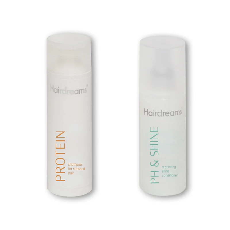 Hairdreams Protein Shampoo 200 ml + ph & shine Spray 150 ml