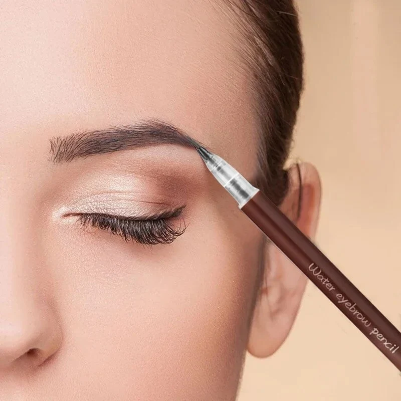 Ultrafeiner Augenbrauenstift und Lidschatten für wasserfesten, nicht verschmierenden Eyeliner