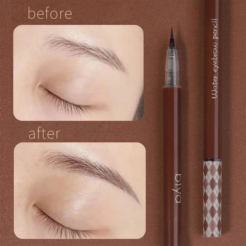 Ultrafeiner Augenbrauenstift und Lidschatten für wasserfesten, nicht verschmierenden Eyeliner