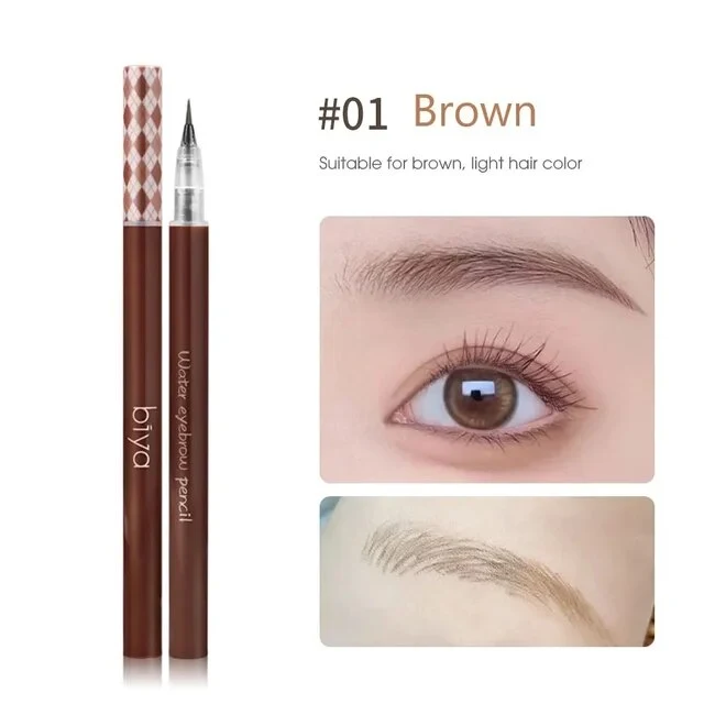 Ultrafeiner Augenbrauenstift und Lidschatten für wasserfesten, nicht verschmierenden Eyeliner