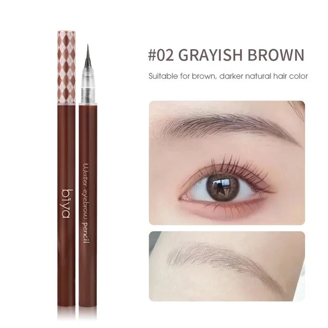 Ultrafeiner Augenbrauenstift und Lidschatten für wasserfesten, nicht verschmierenden Eyeliner