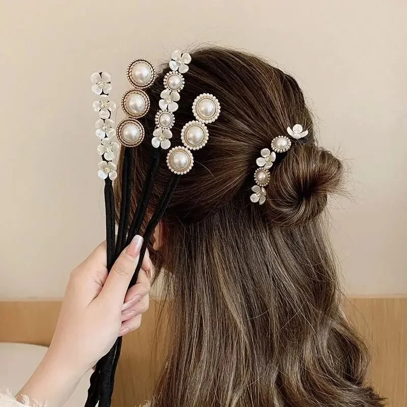 Styling-Zubehör, Haarnadel-Haarflechter, Blumen-Brötchenmacher