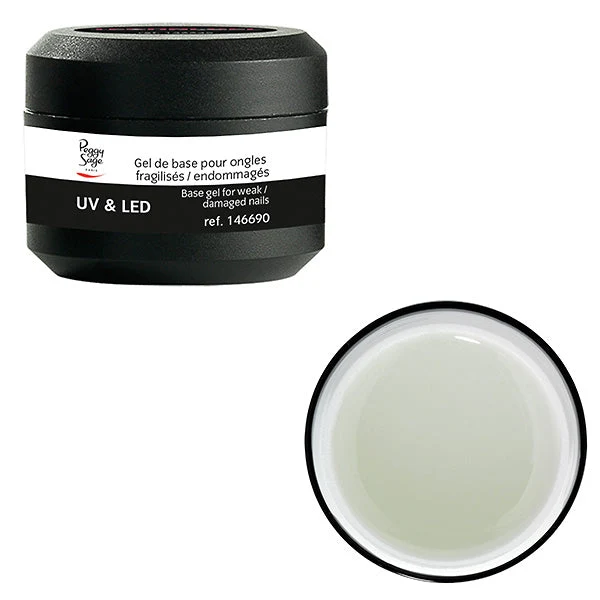 PEGGY SAGE GEL UV&LED DI BASE PER UNGHIE FRAGILI / ROVINATE 15G