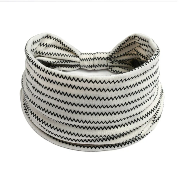 Böhmische breite Baumwoll-Stretch-Stirnbänder