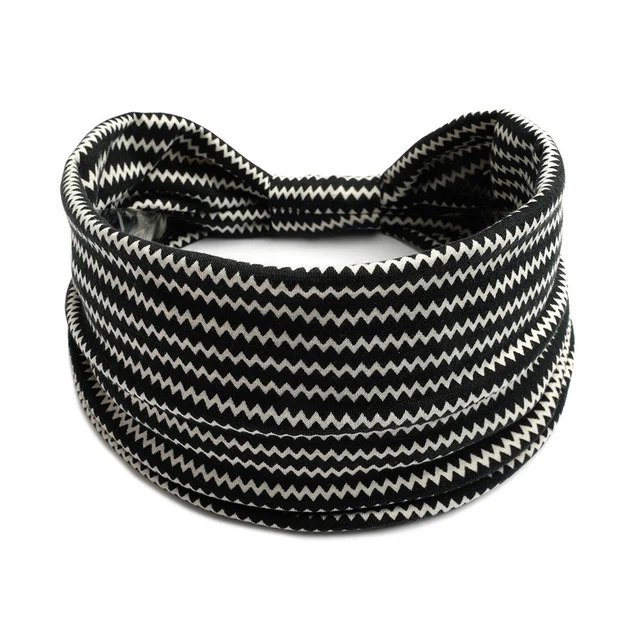 Böhmische breite Baumwoll-Stretch-Stirnbänder
