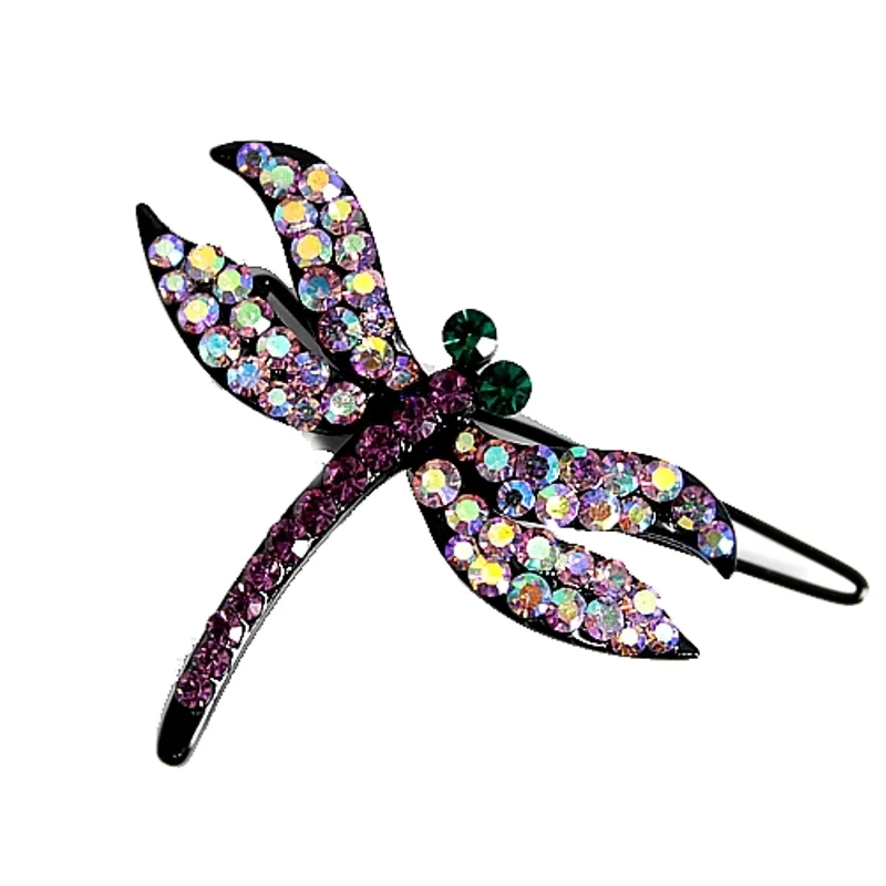 Frauen Mode Haar Retro Strass Clip