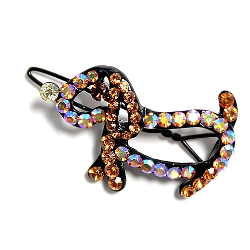 Frauen Mode Haar Retro Strass Clip