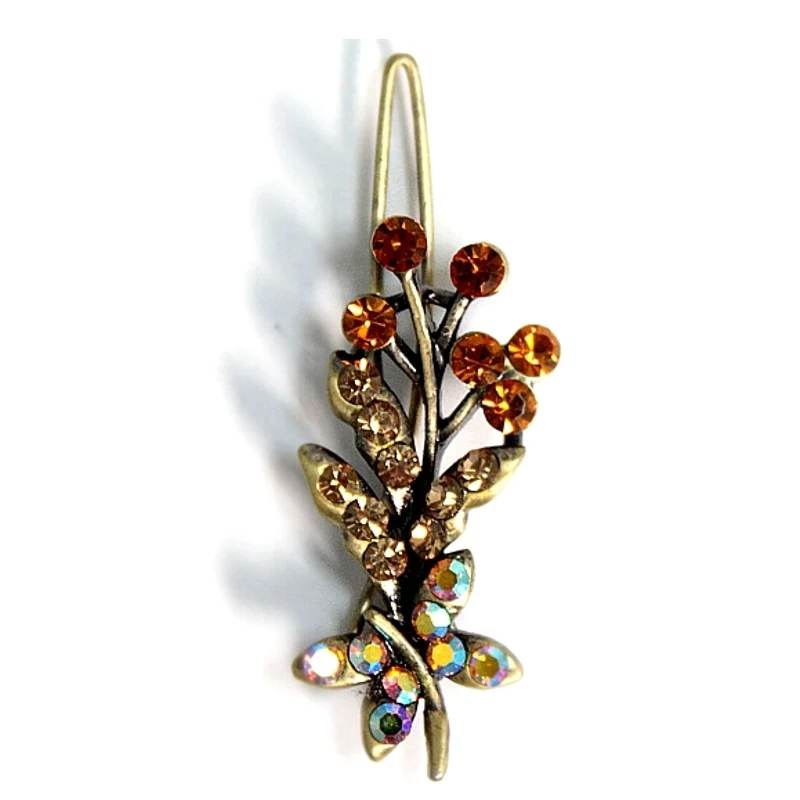 Frauen Mode Haar Retro Strass Clip