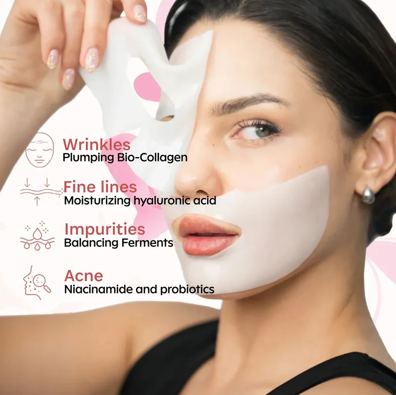 Maschera Bio-Collagen Real Deep Mask 4 MASCHERE