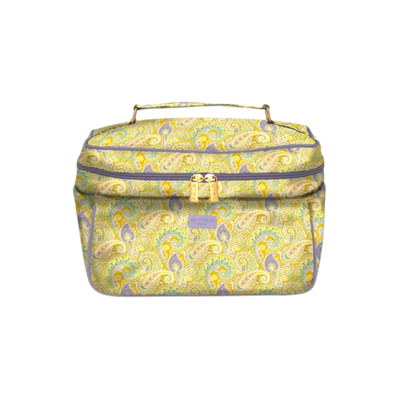 Beauty Case Grande con Elastici e Tasche