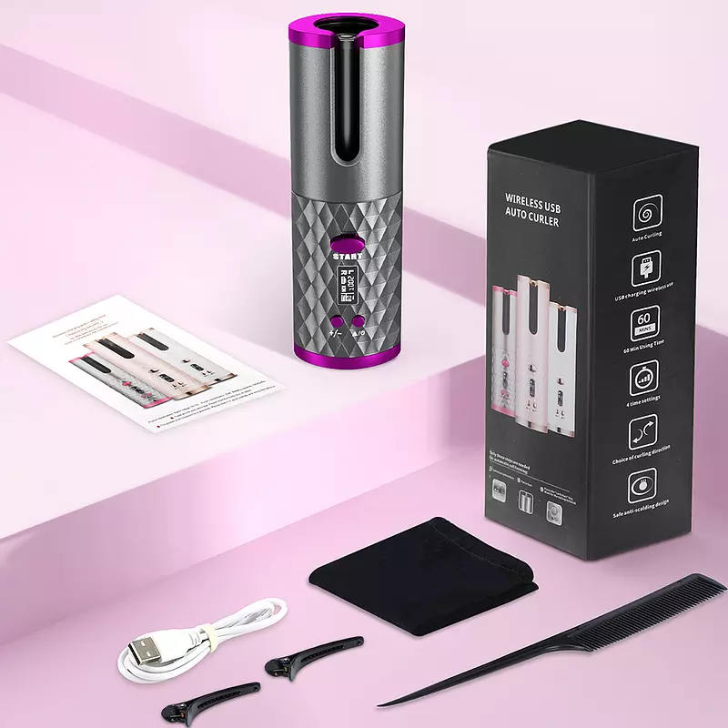 Über USB aufladbarer automatischer Lockenwickler