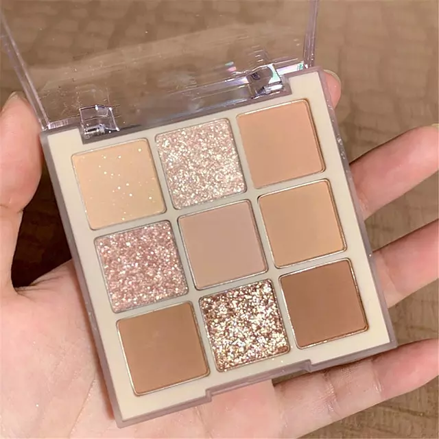 Matte Lidschatten-Palette 9 Farben
