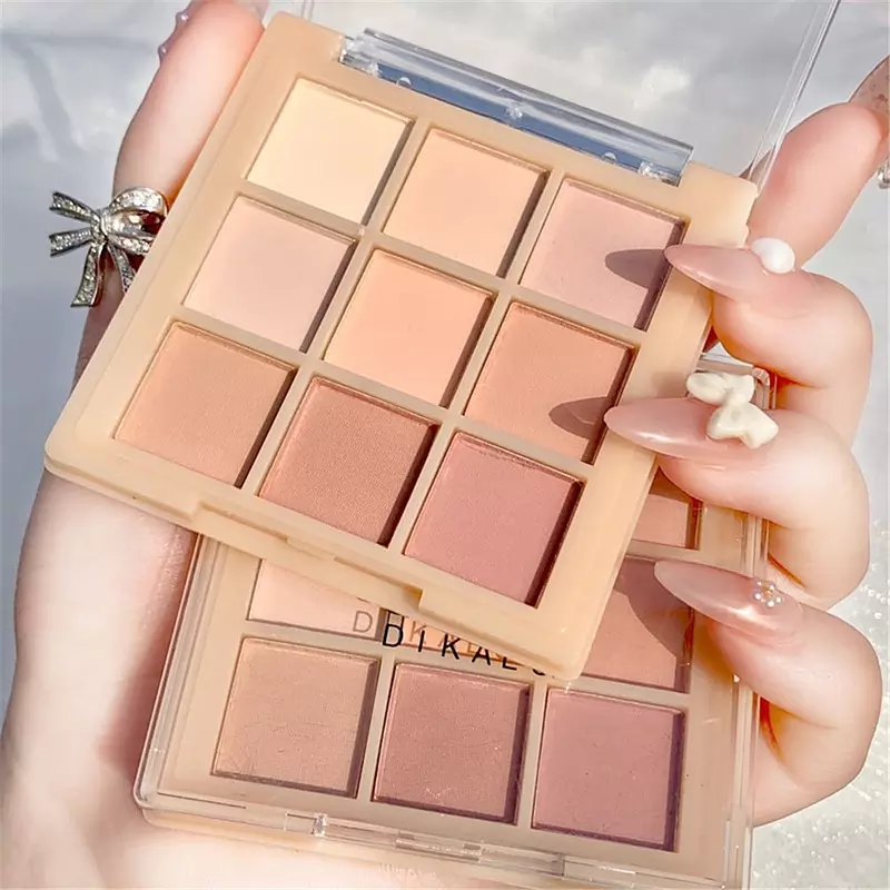 Matte Lidschatten-Palette 9 Farben