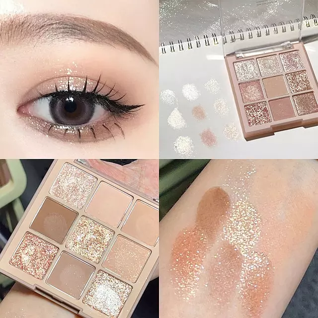 Matte Lidschatten-Palette 9 Farben