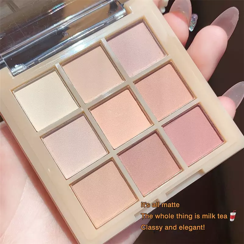 Matte Lidschatten-Palette 9 Farben
