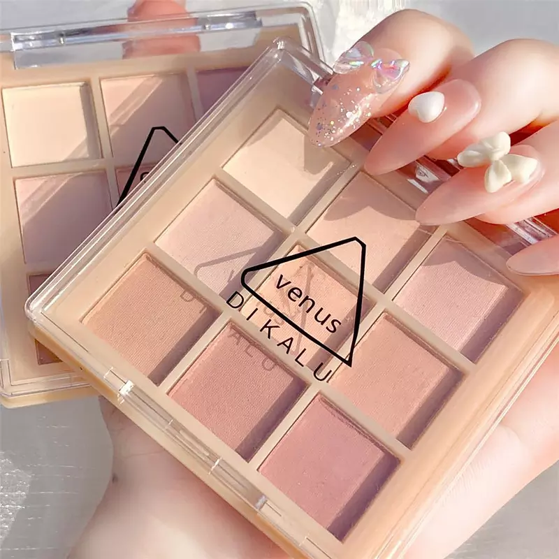 Matte Lidschatten-Palette 9 Farben