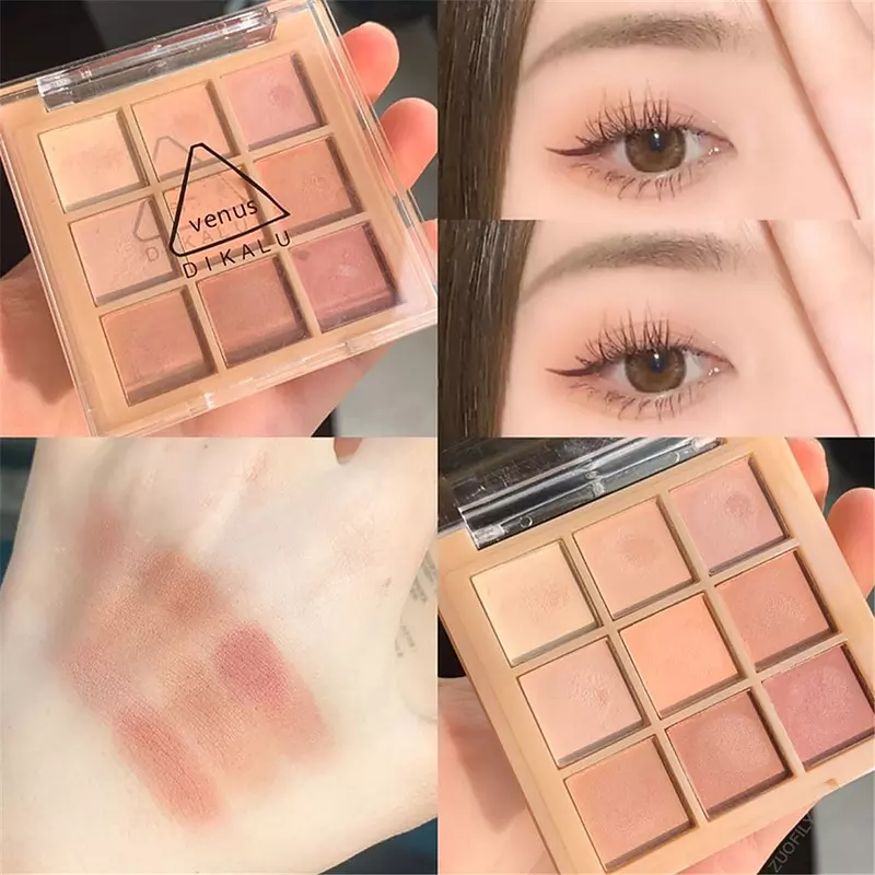 Matte Lidschatten-Palette 9 Farben