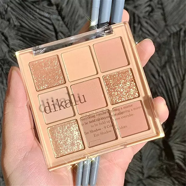 Matte Lidschatten-Palette 9 Farben