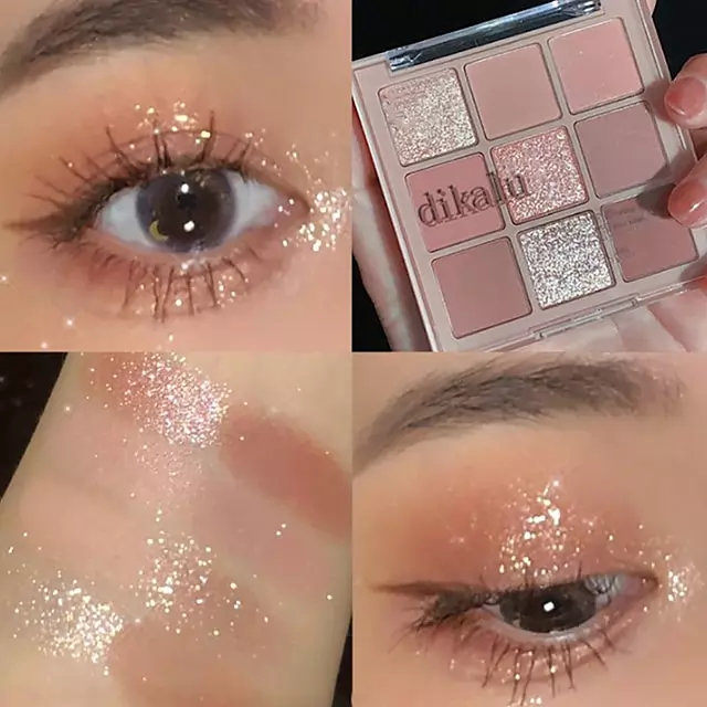 Matte Lidschatten-Palette 9 Farben