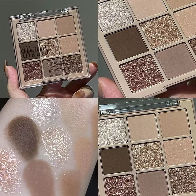 Matte Lidschatten-Palette 9 Farben