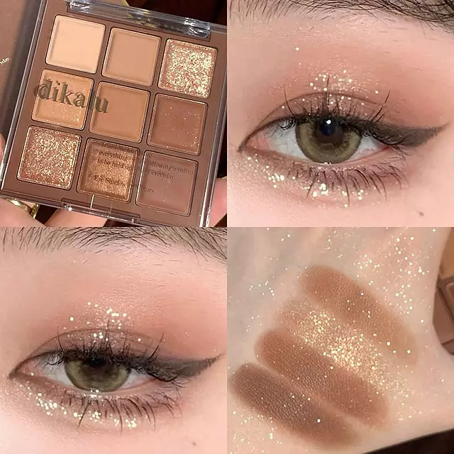 Matte Lidschatten-Palette 9 Farben